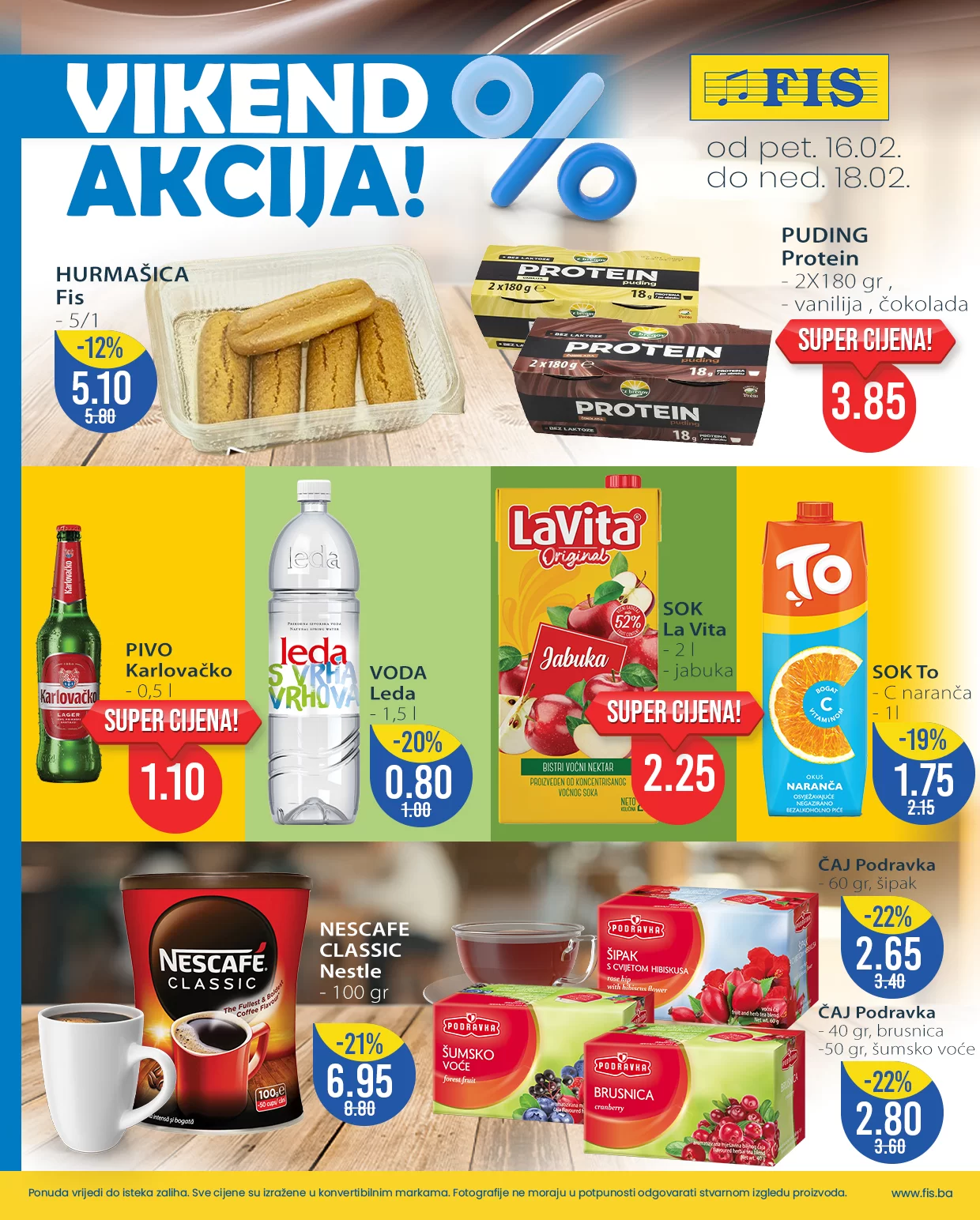 Fis vikend akcija 16-18.2.2024.