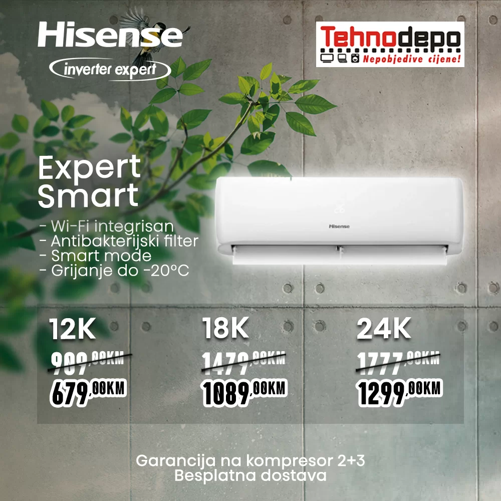 Tehnodepo NEPOBJEDIVE CIJENE INVERTER KLIMA