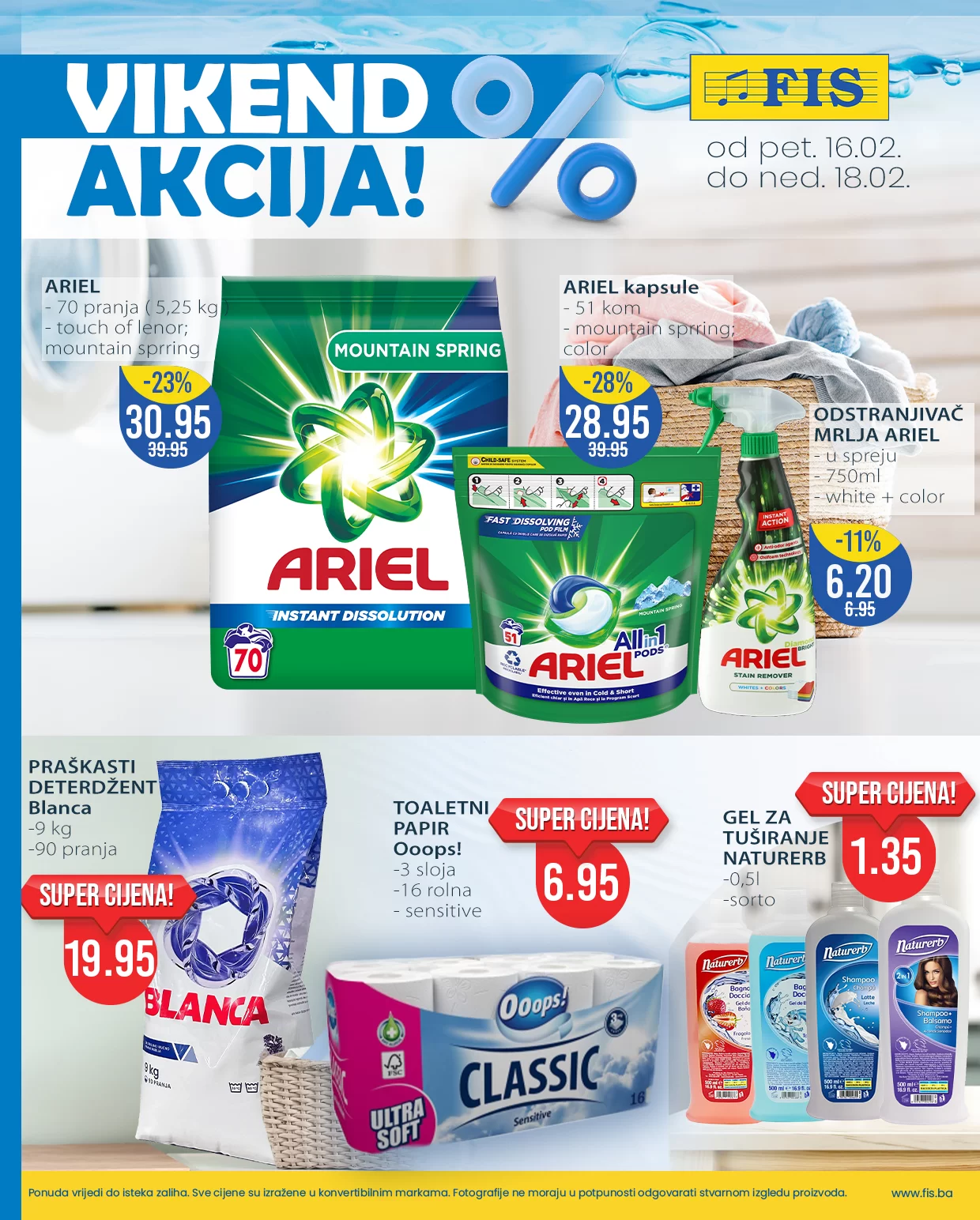 Fis vikend akcija 16-18.2.2024.