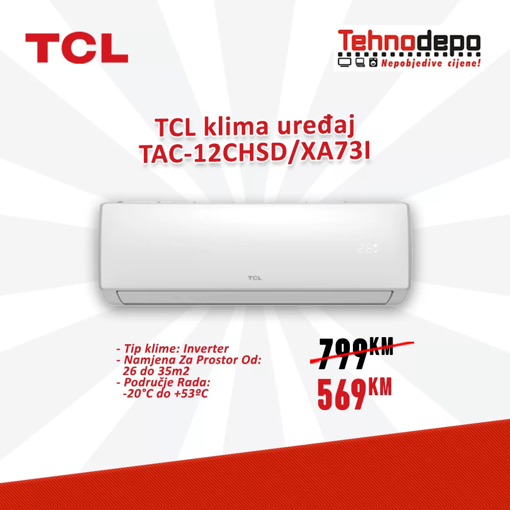 Tehnodepo NEPOBJEDIVE CIJENE INVERTER KLIMA