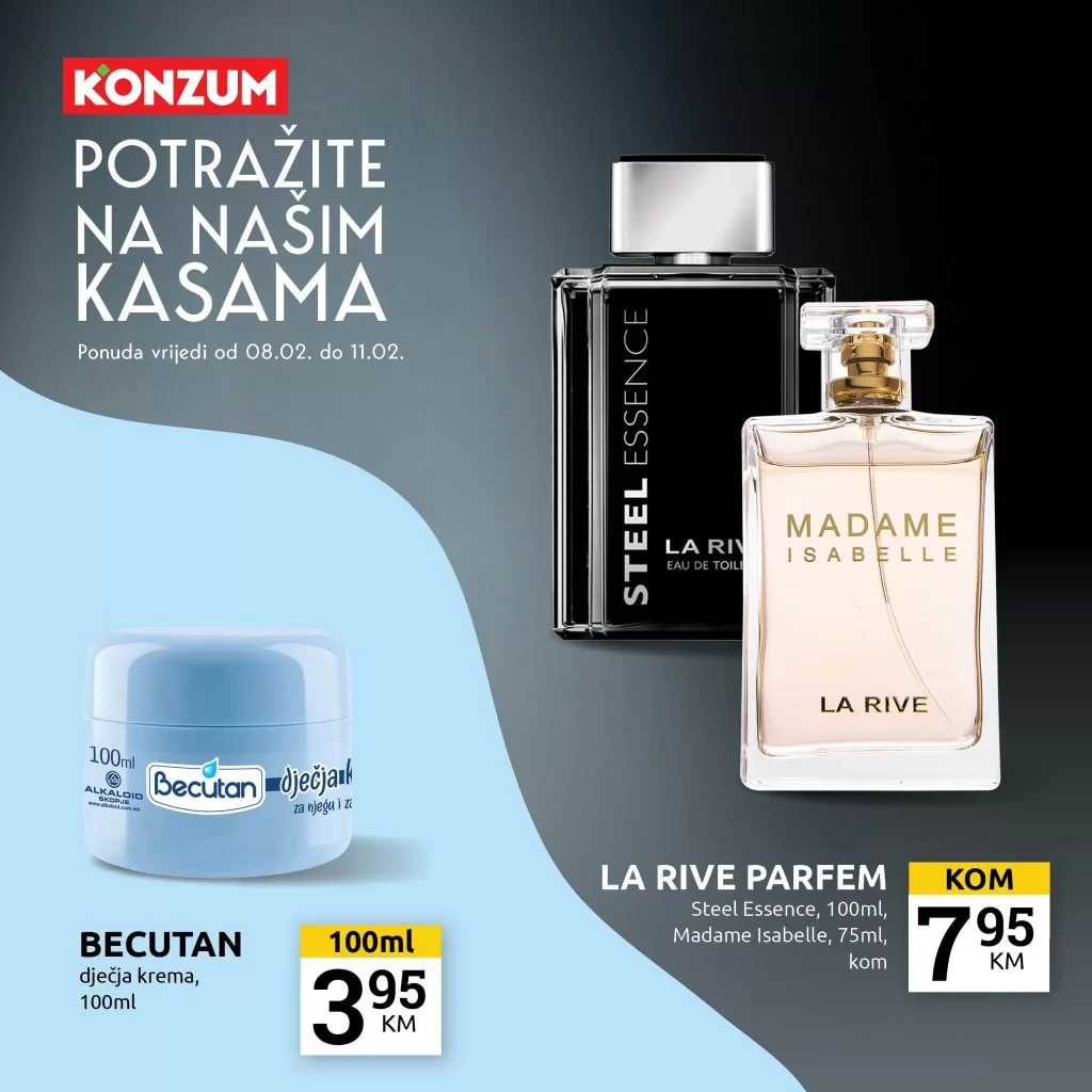 Konzum AKCIJA NA KASAMA 9-11.2.2024.