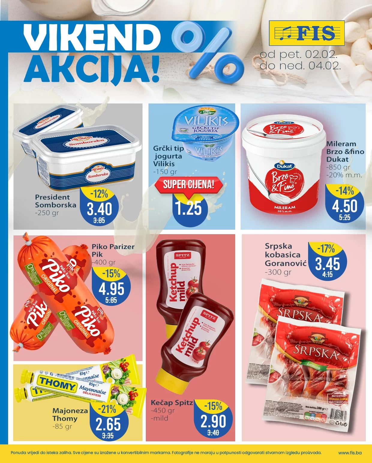 Fis vikend akcija 2-4.2.2024.