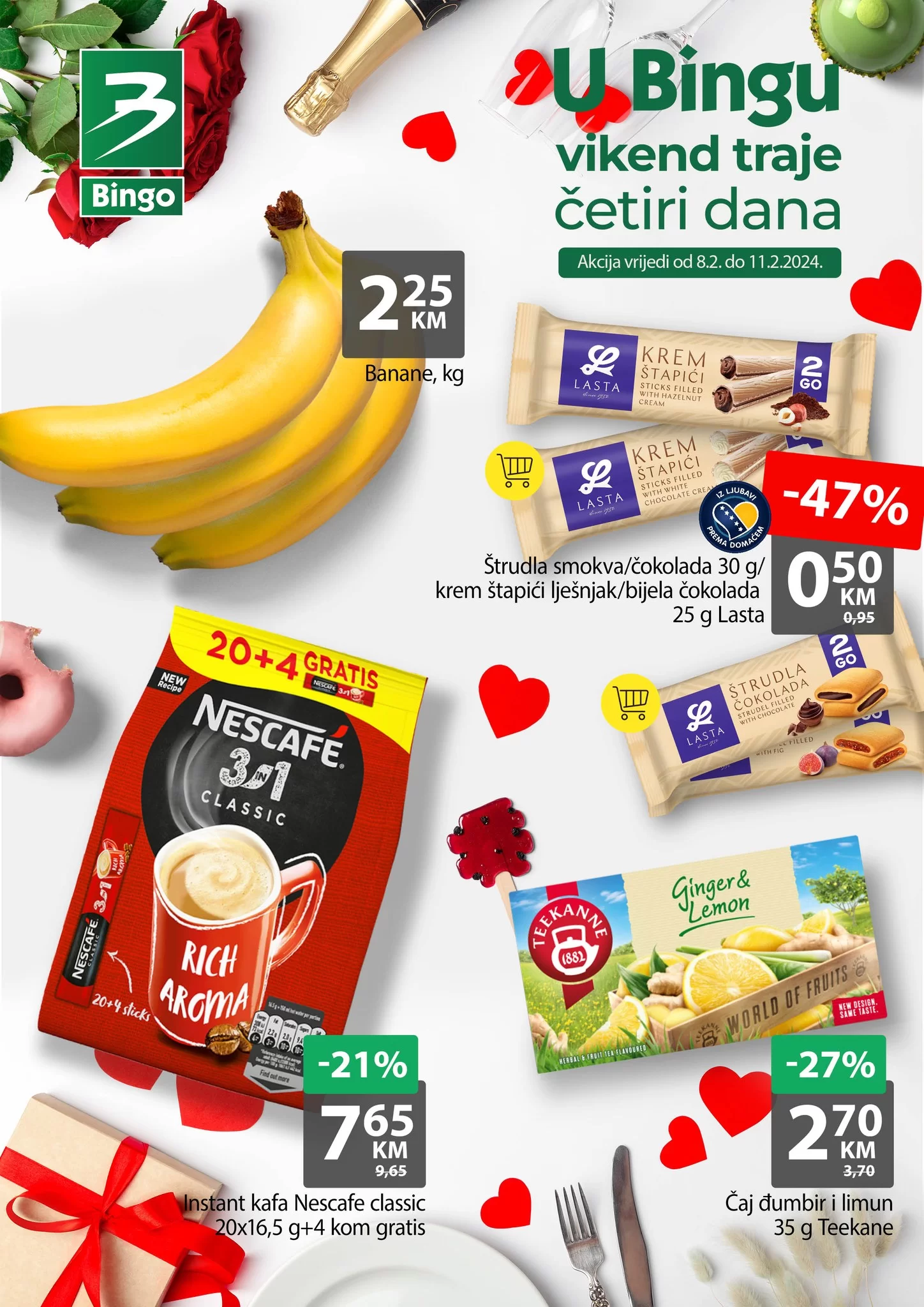 Bingo vikend akcija 8-11.2.2024.