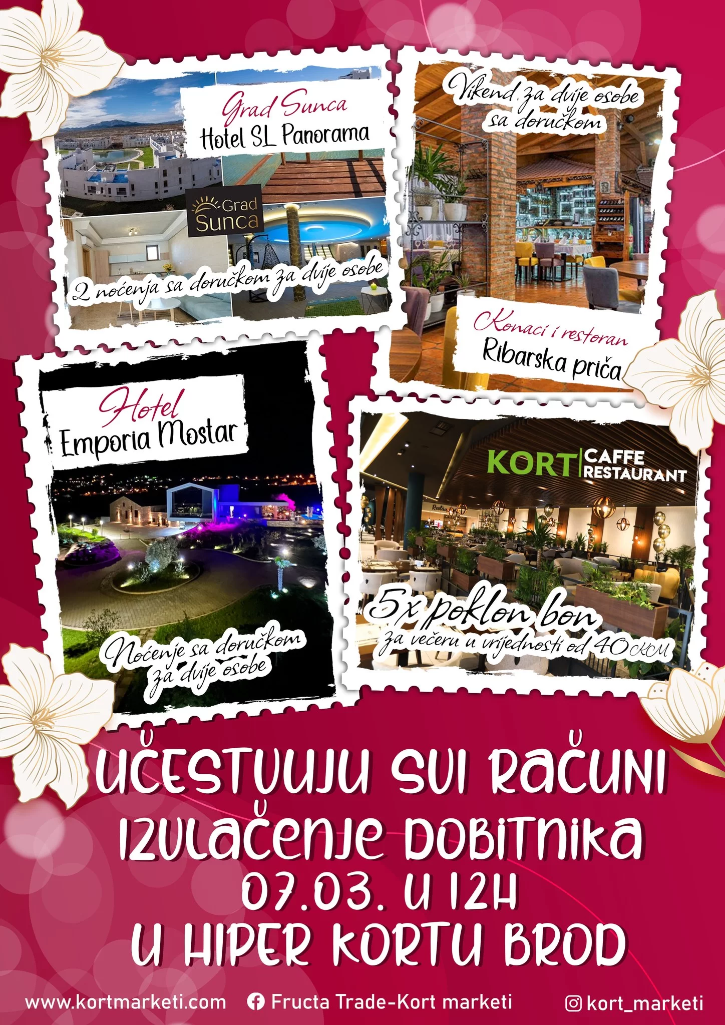 Kort NAGRADNA IGRA za Dan Žena 12.2-4.3.2024.  