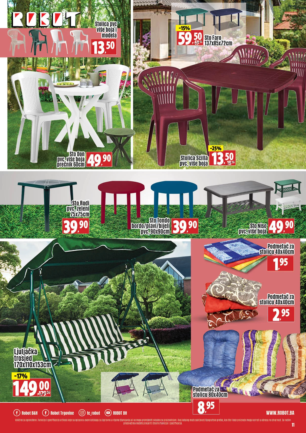 Robot katalog SJEME, SADNICE, MAŠINE, ALATI, BAŠTENSKI NAMJEŠTAJ