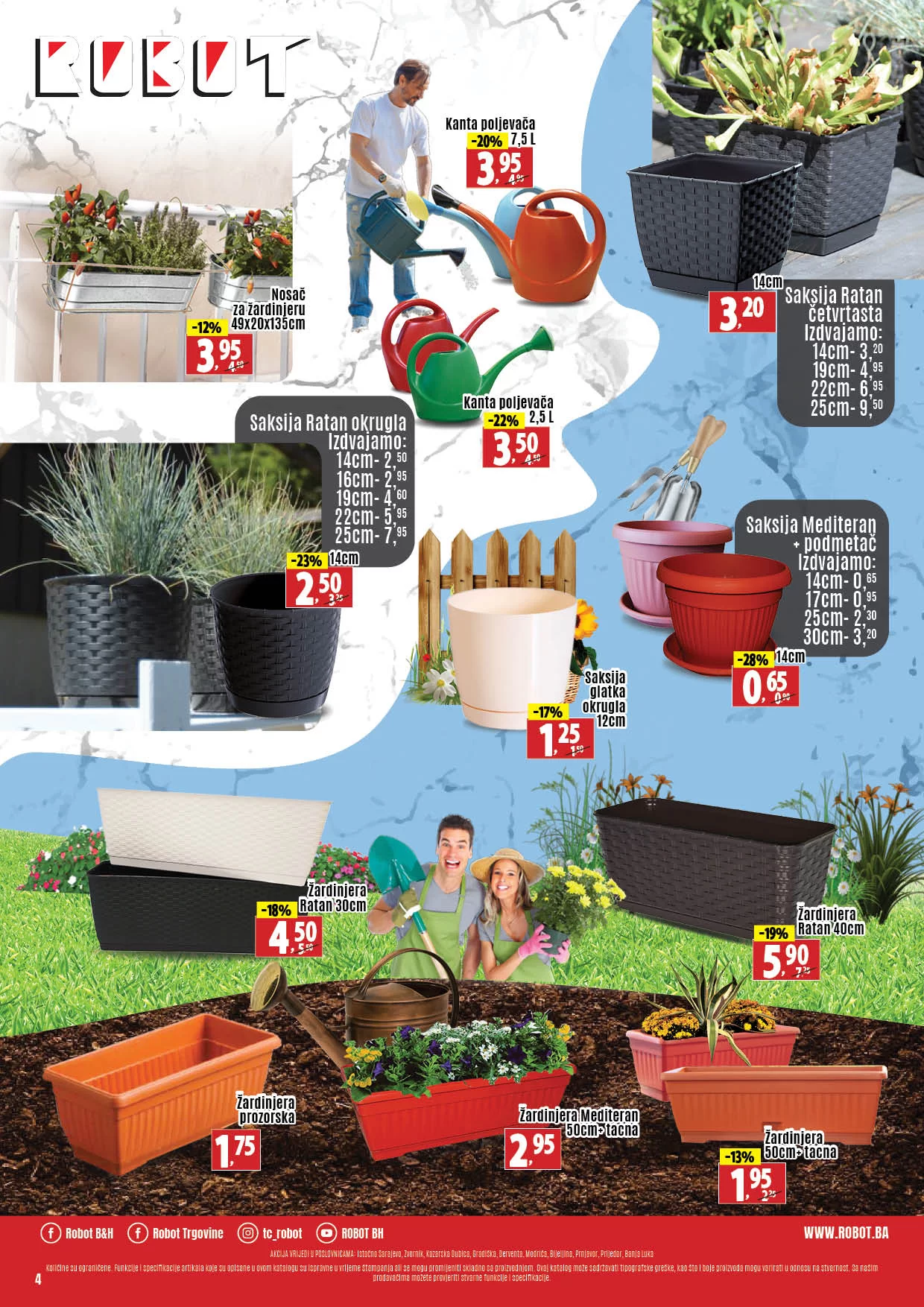 Robot katalog SJEME, SADNICE, MAŠINE, ALATI, BAŠTENSKI NAMJEŠTAJ