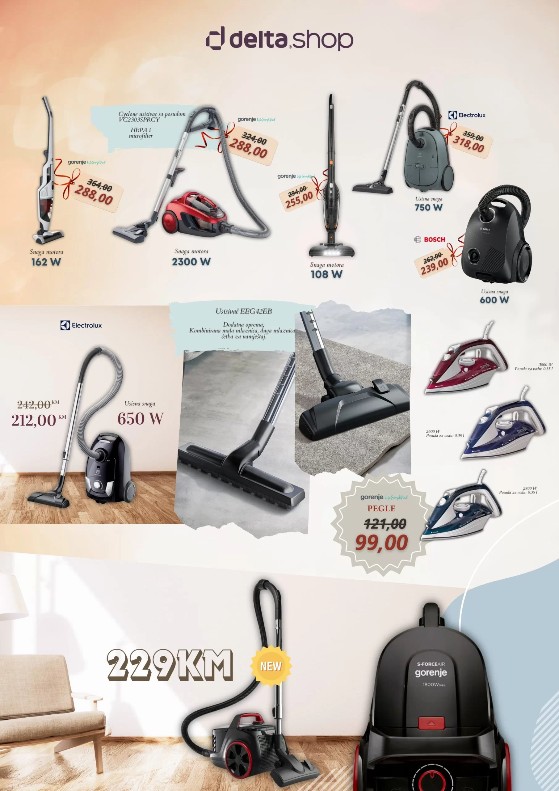 Delta Shop AKCIJSKA PONUDA kućanskih aparata - sniženje do 5.3.2024.
