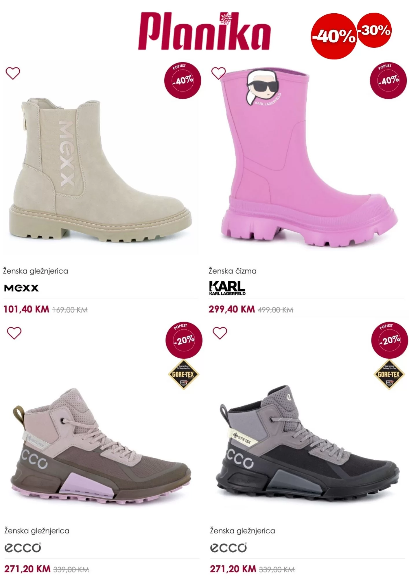 Planika SNIŽENJE do 40%