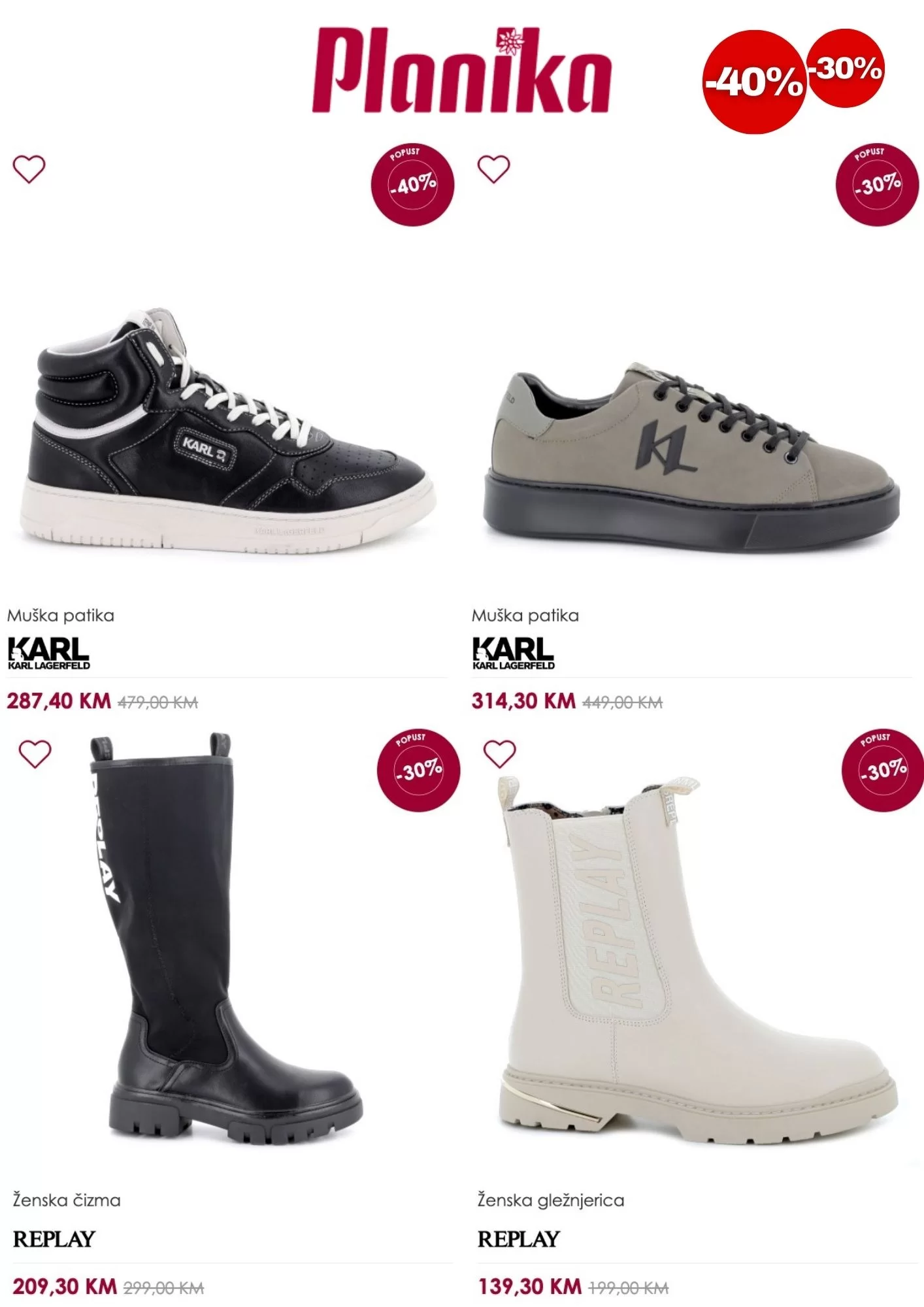 Planika SNIŽENJE do 40%