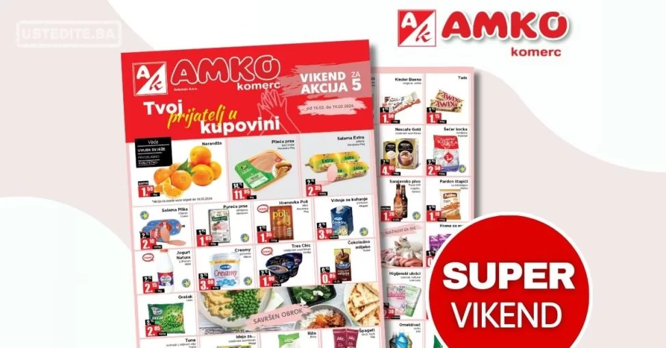 Amko vikend akcija 15-19.2.2024.