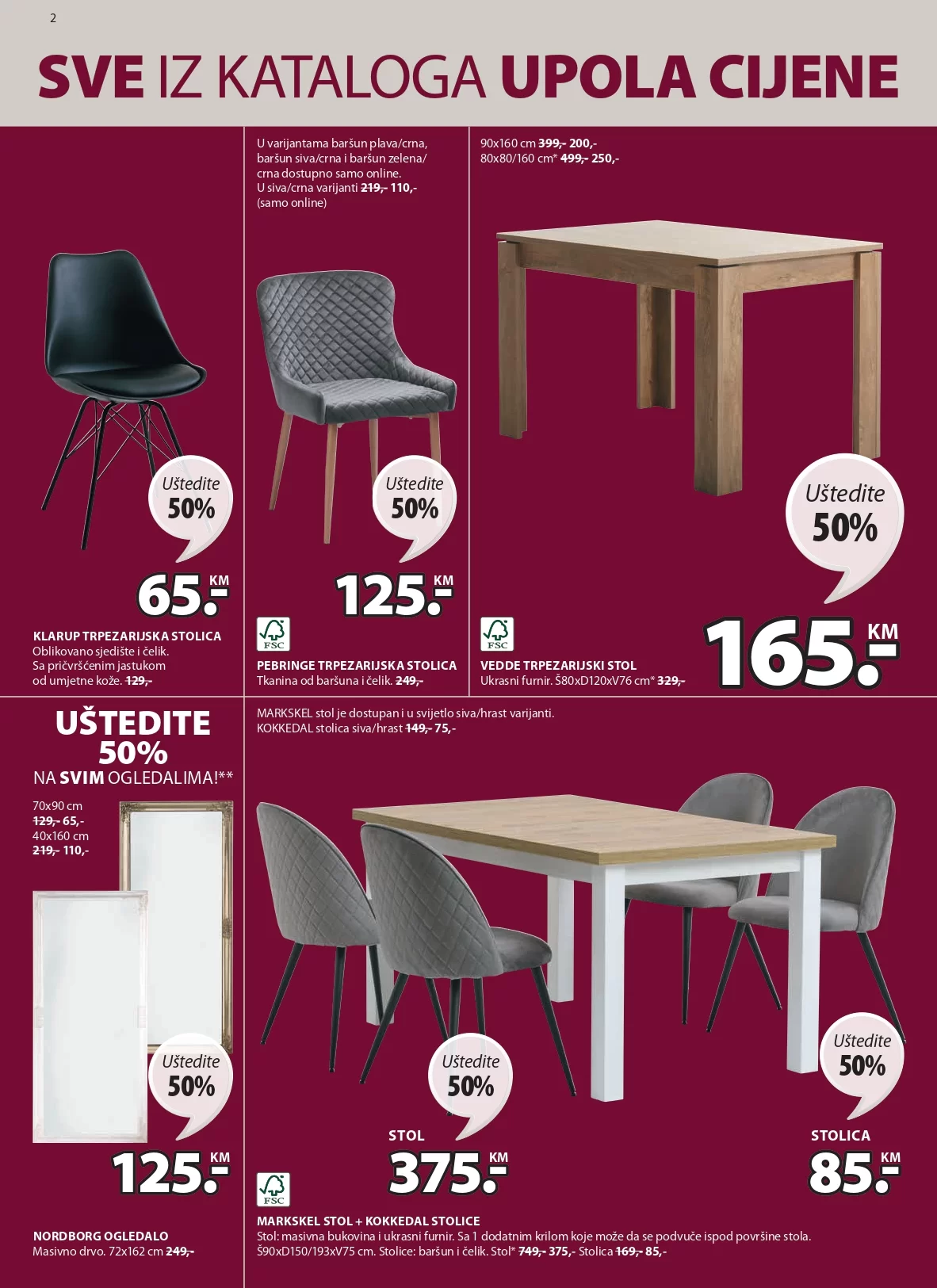 Jysk katalog SVE U POLA CIJENE