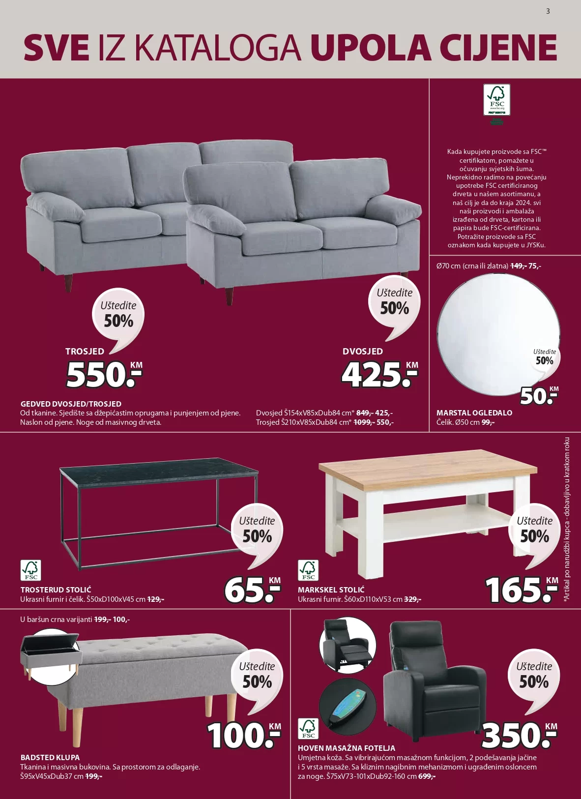 Jysk katalog SVE U POLA CIJENE