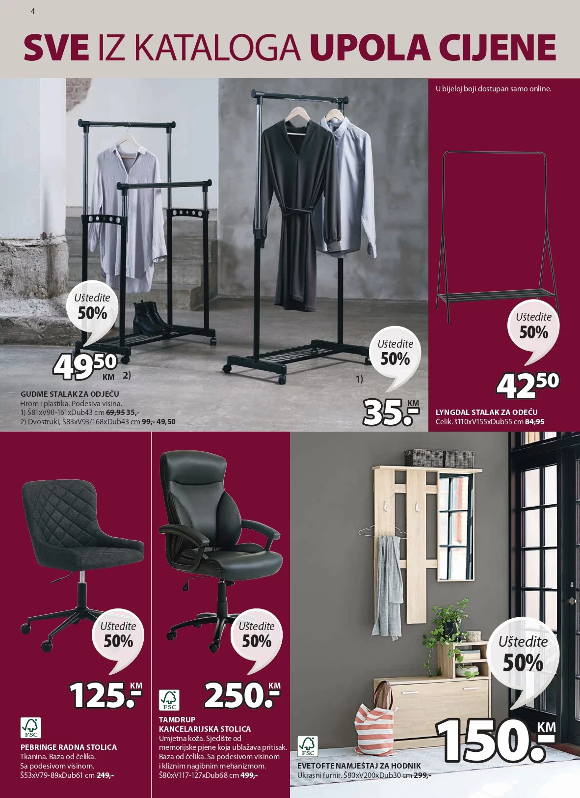 Jysk katalog SVE U POLA CIJENE