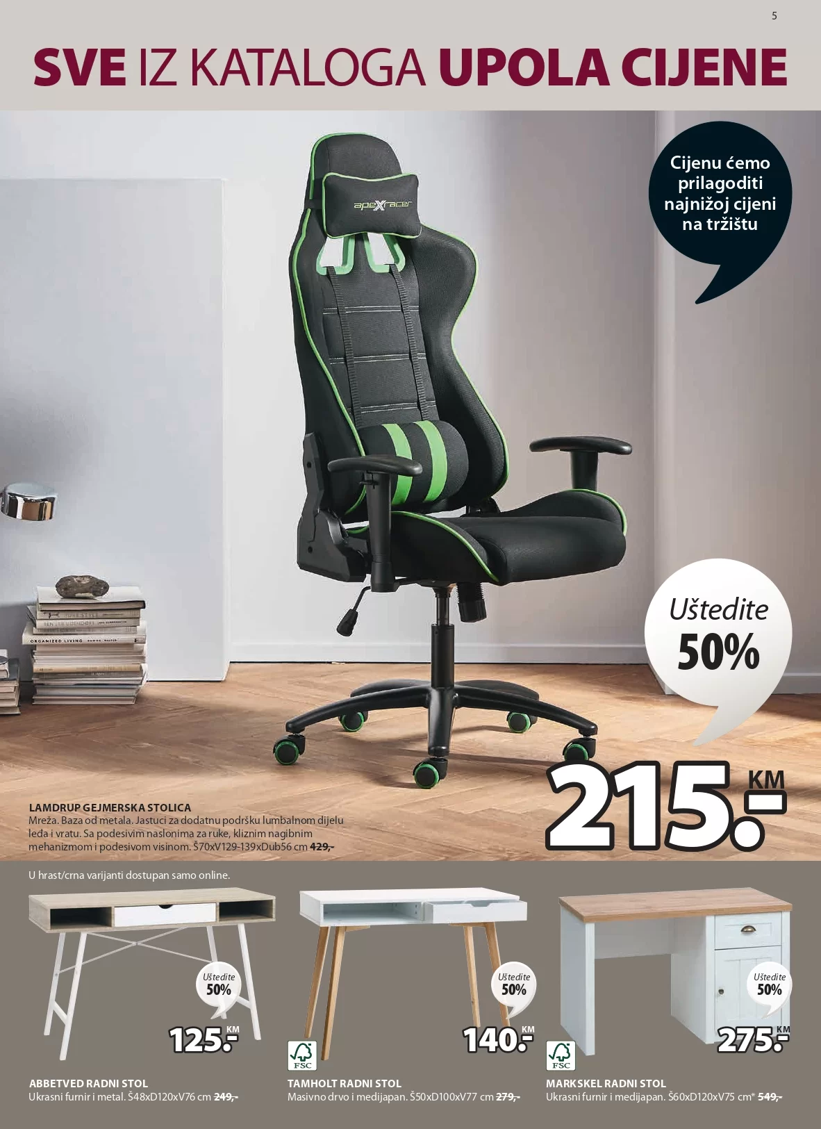 Jysk katalog SVE U POLA CIJENE