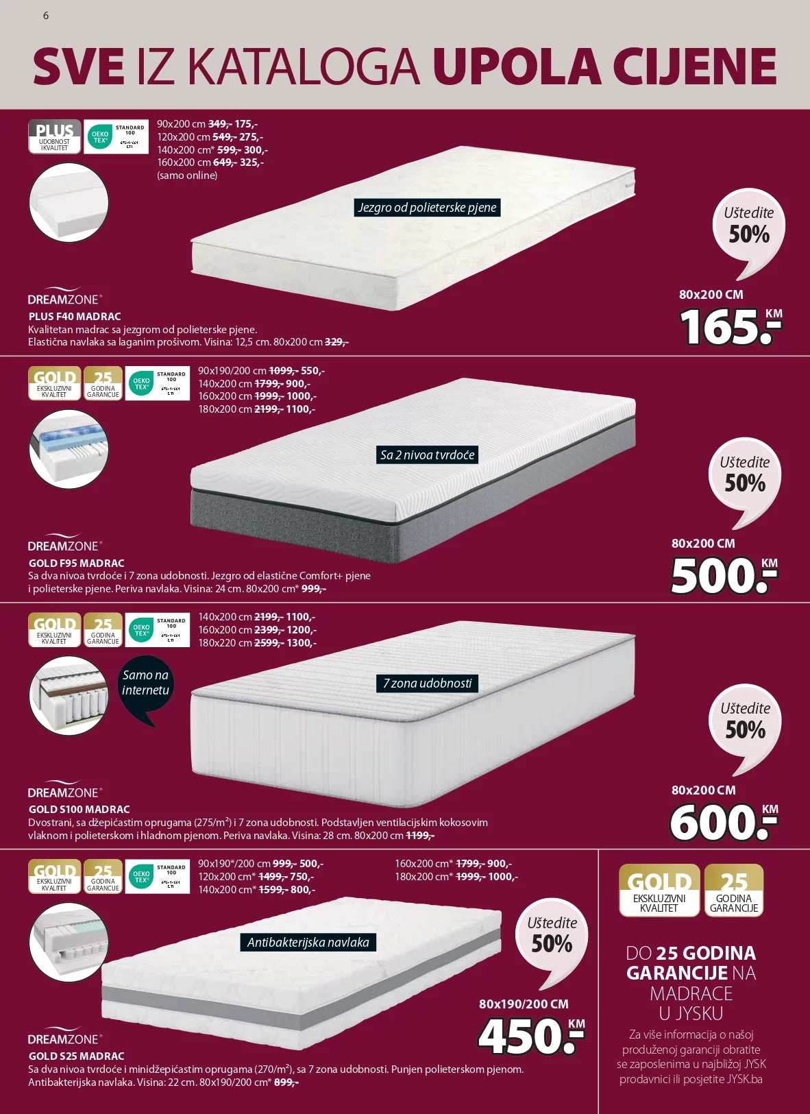 Jysk katalog SVE U POLA CIJENE