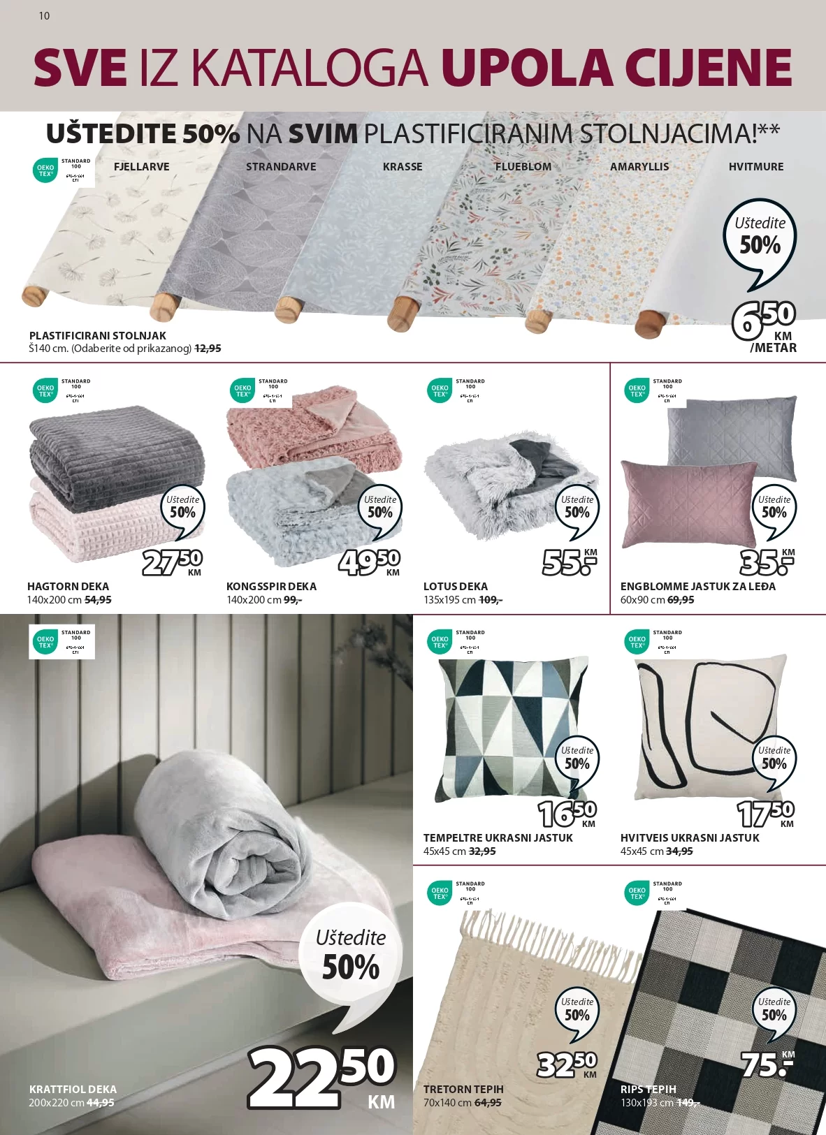 Jysk katalog SVE U POLA CIJENE