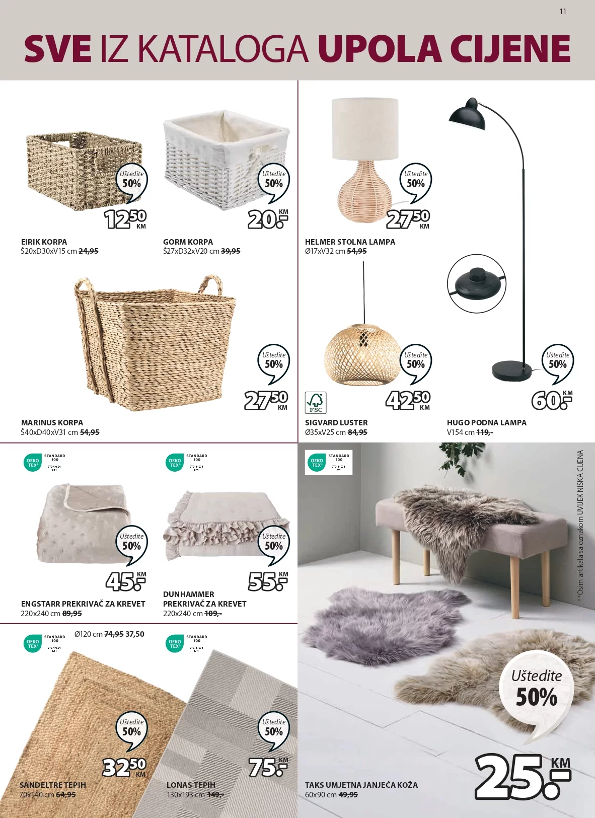 Jysk katalog SVE U POLA CIJENE