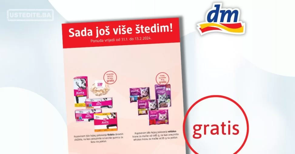 dm SADA JOS VIŠE ŠTEDIM