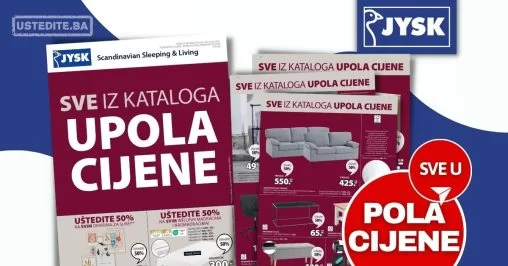Jysk katalog SVE U POLA CIJENE