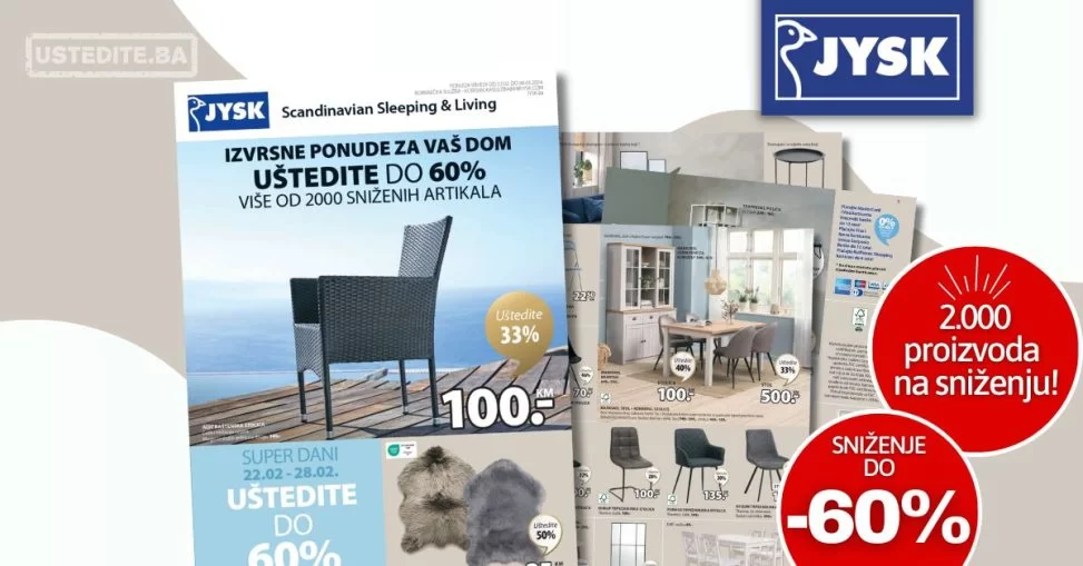 Jysk katalog 22.2-6.3.2024.