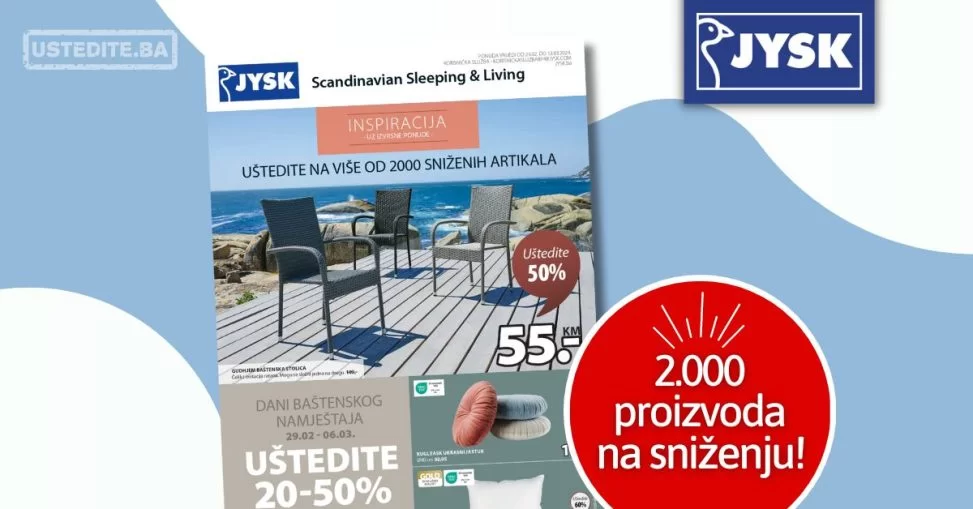 Jysk katalog 29.2-13.3.2024.
