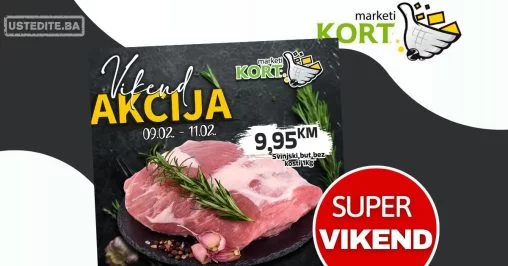 Kort vikend akcija 9-11.2.2024.