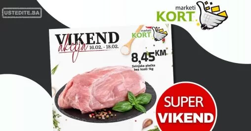 Kort vikend akcija 16-18.2.2024.