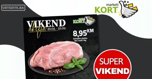 Kort vikend akcija 23-25.2.2024.