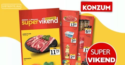 Konzum vikend akcija