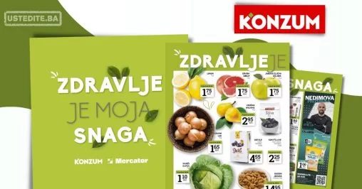 Konzum katalog ZDRAVLJE 26.2-10.3.2024.