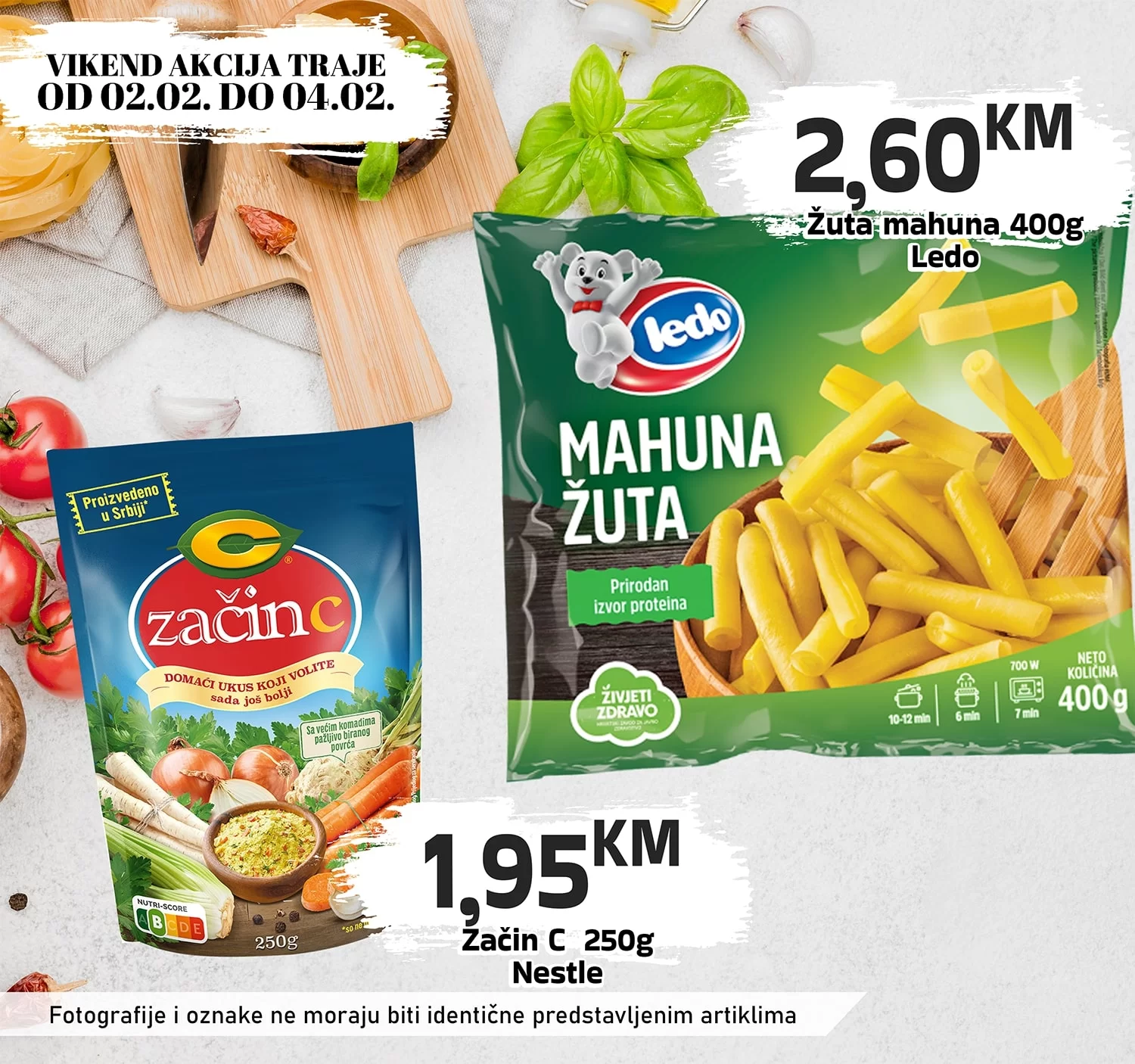 Kort vikend akcija 2-4.2.2024.