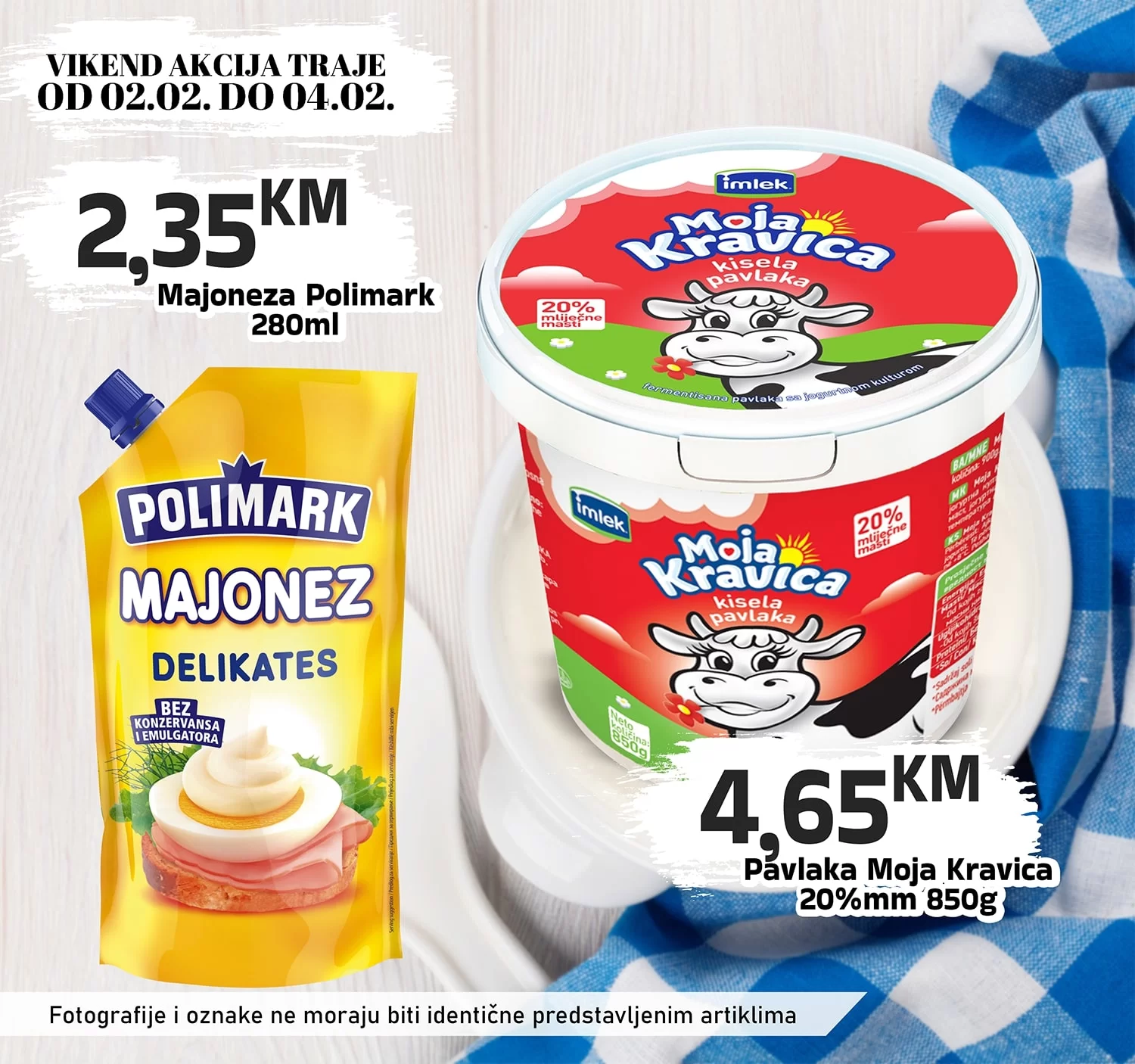 Kort vikend akcija 2-4.2.2024.