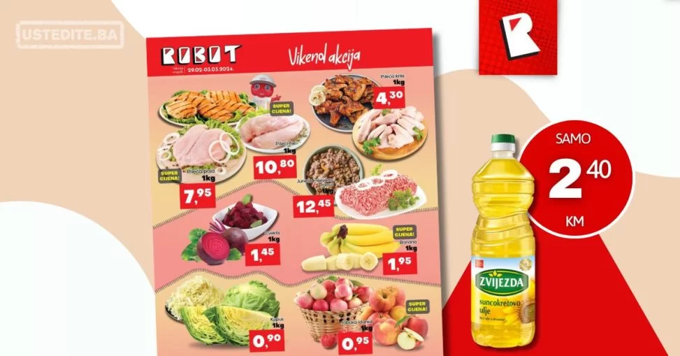 Robot vikend akcija 29.2-3.3.2024.