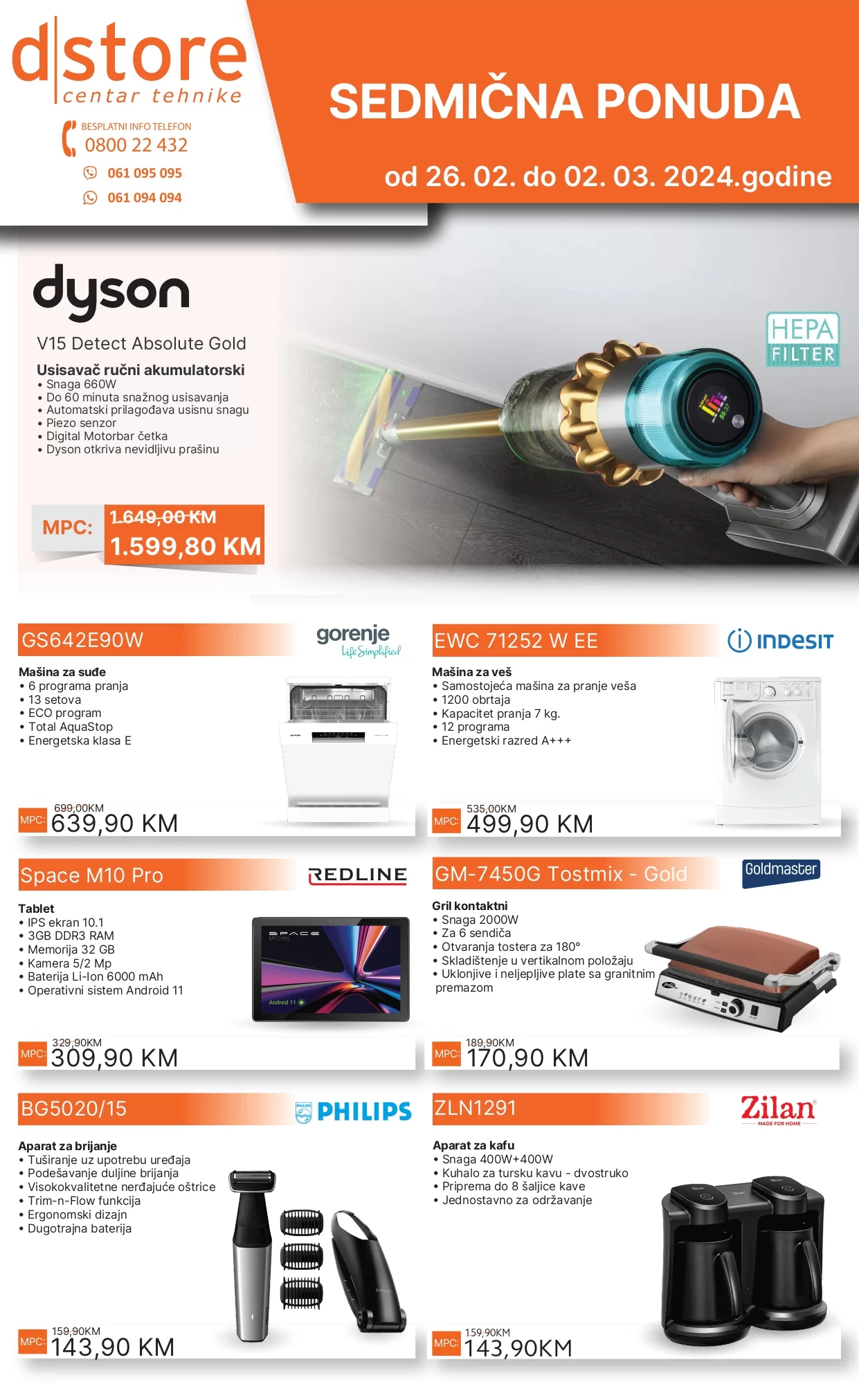 Dstore sedmična akcija 26.2-2.3.2024. 