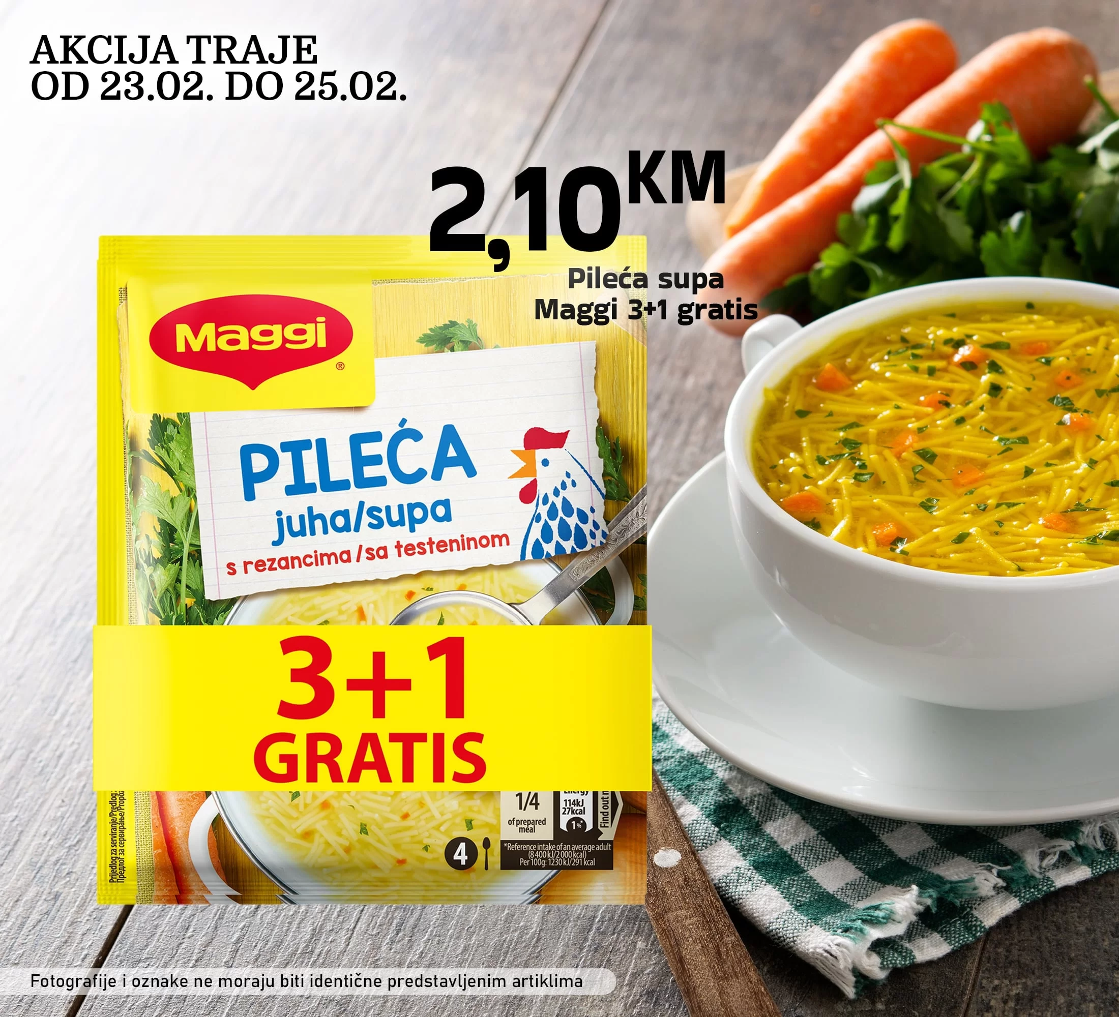 Kort vikend akcija 23-25.2.2024.