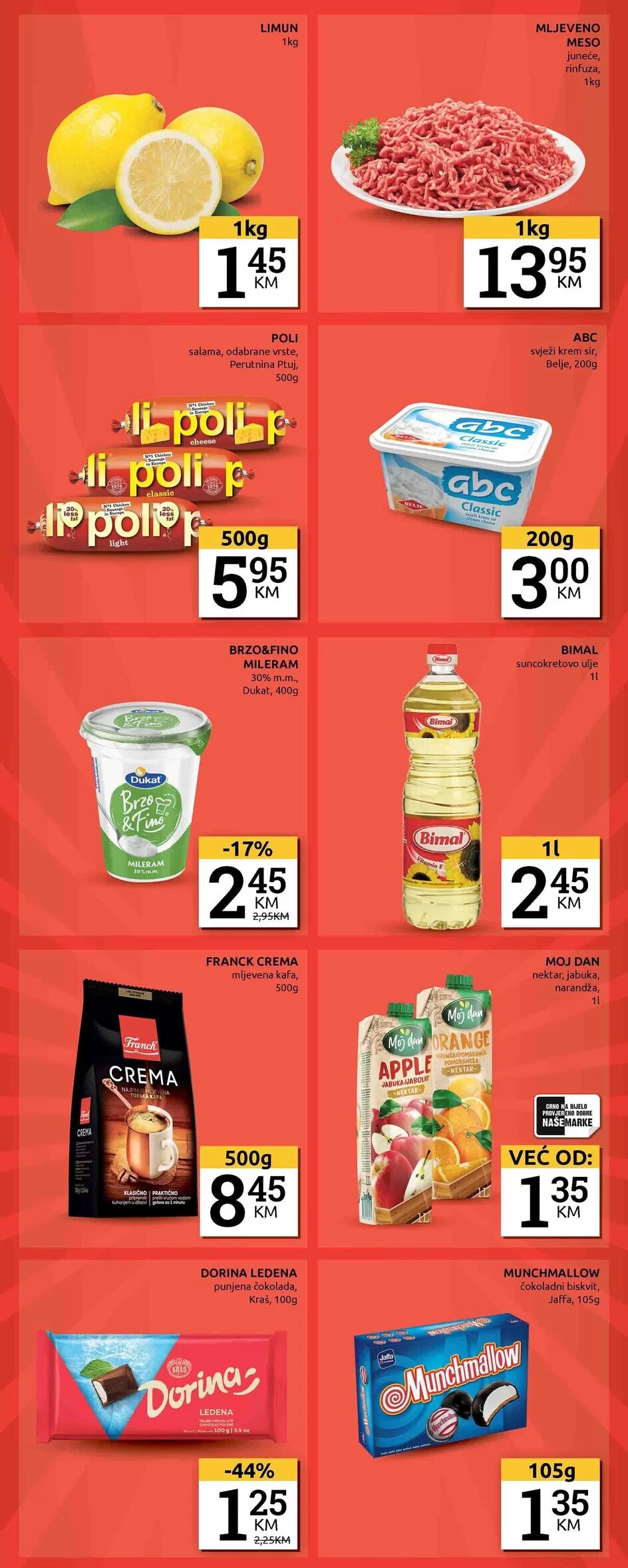 Konzum vikend akcija