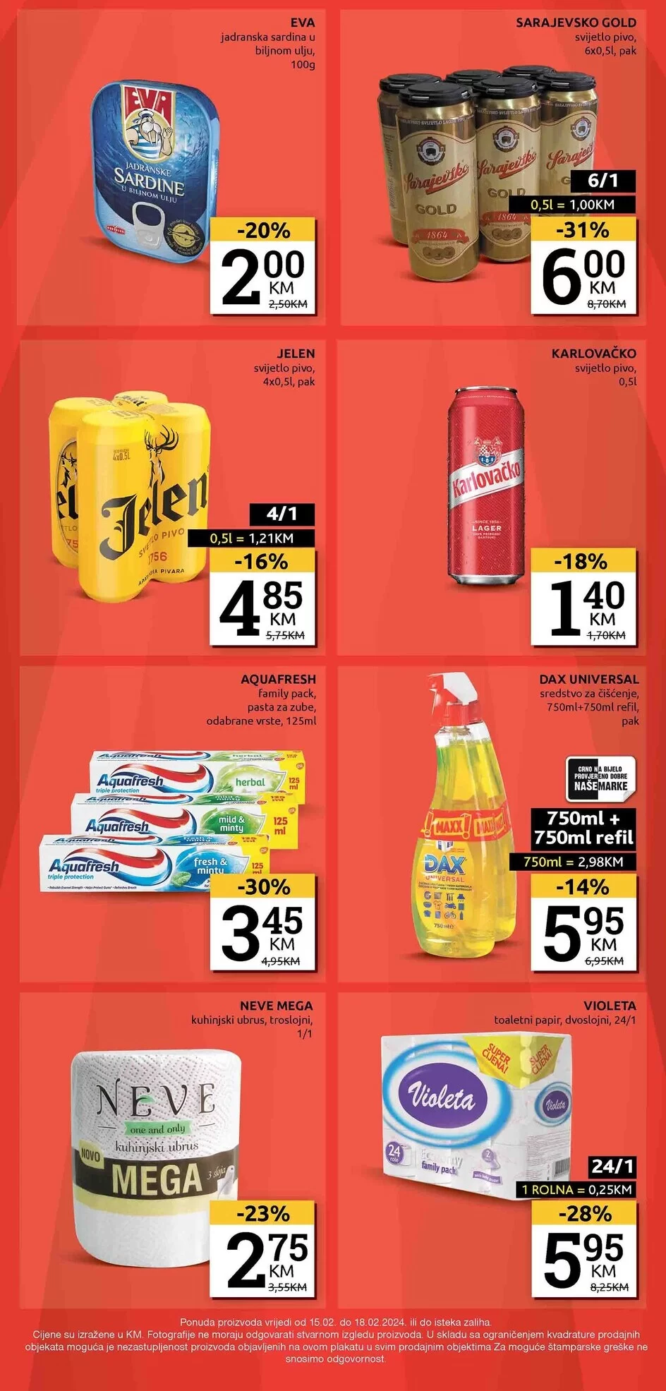 Konzum vikend akcija