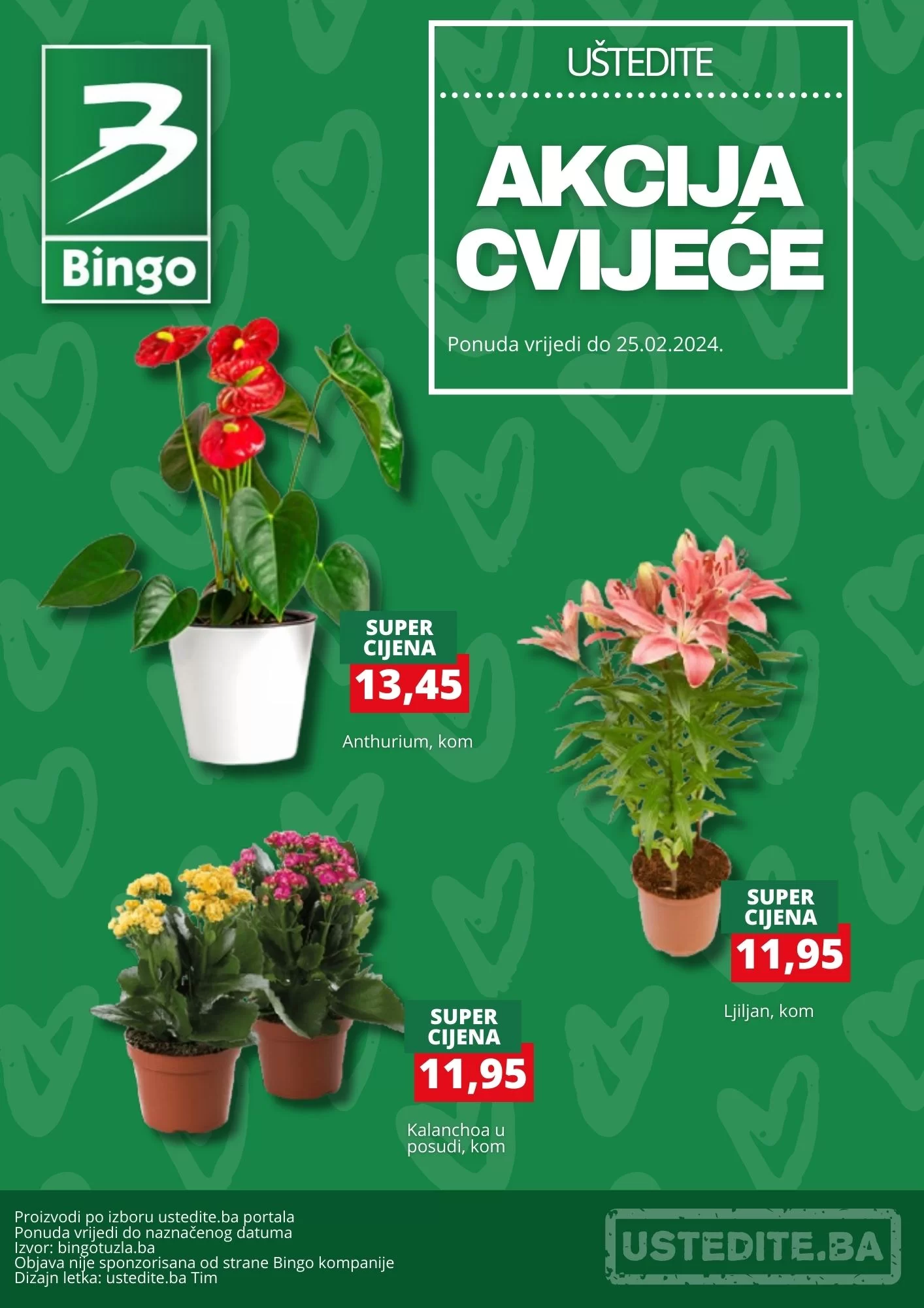 Bingo AKCIJA CVIJEĆE