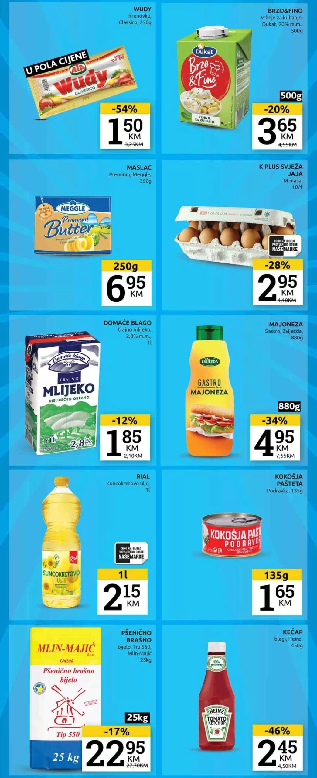 Konzum vikend akcija TOP VIKEND 28.2-3.3.2024.