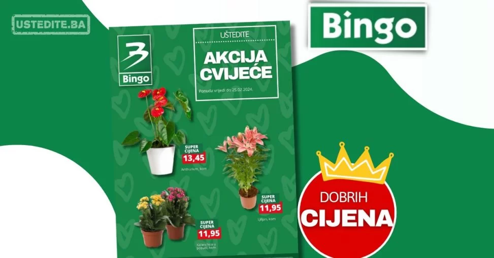 Bingo AKCIJA CVIJEĆE