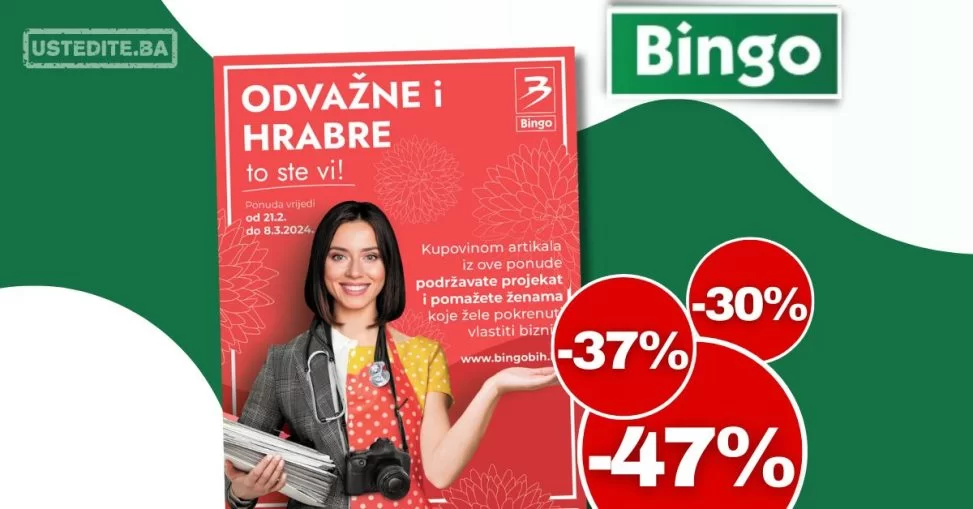 Bingo katalog ODVAŽNE I HRABRE