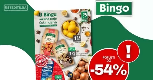BINGO VIKEND AKCIJA 22-25.2.2024.