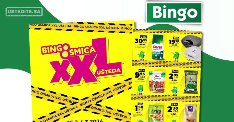 Bingo osmica XXL ušteda 26.2-4.3.2024.