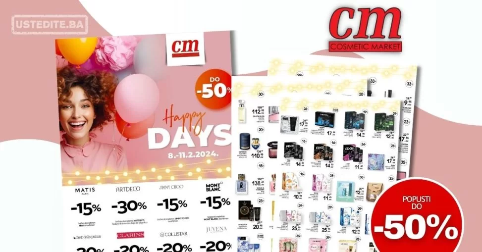 cm Shopping Days SNIŽENJE DO 50%