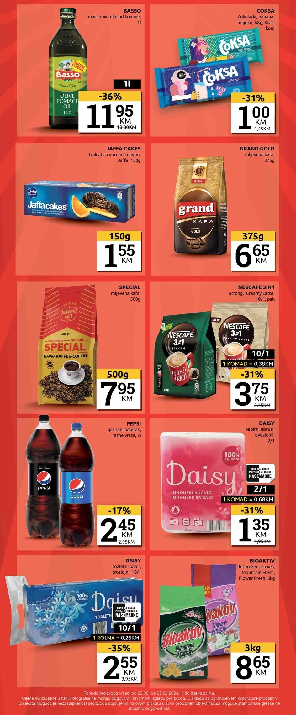 Konzum vikend akcija 22-25.2.2024.