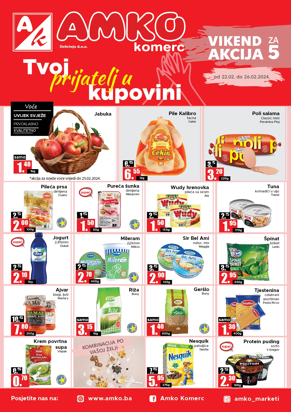 Amko vikend akcija 22-26.2.2024. 