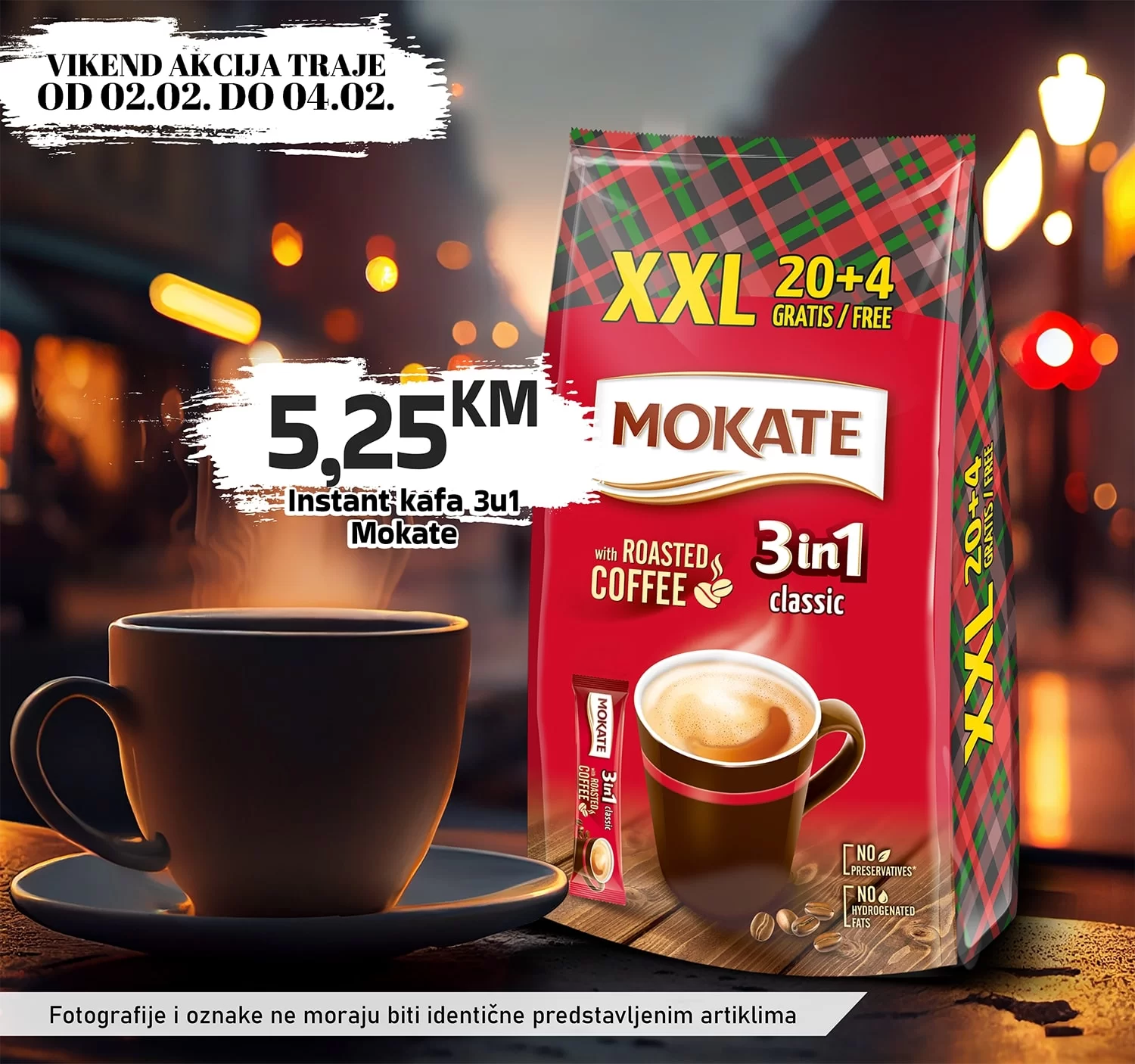 Kort vikend akcija 2-4.2.2024.