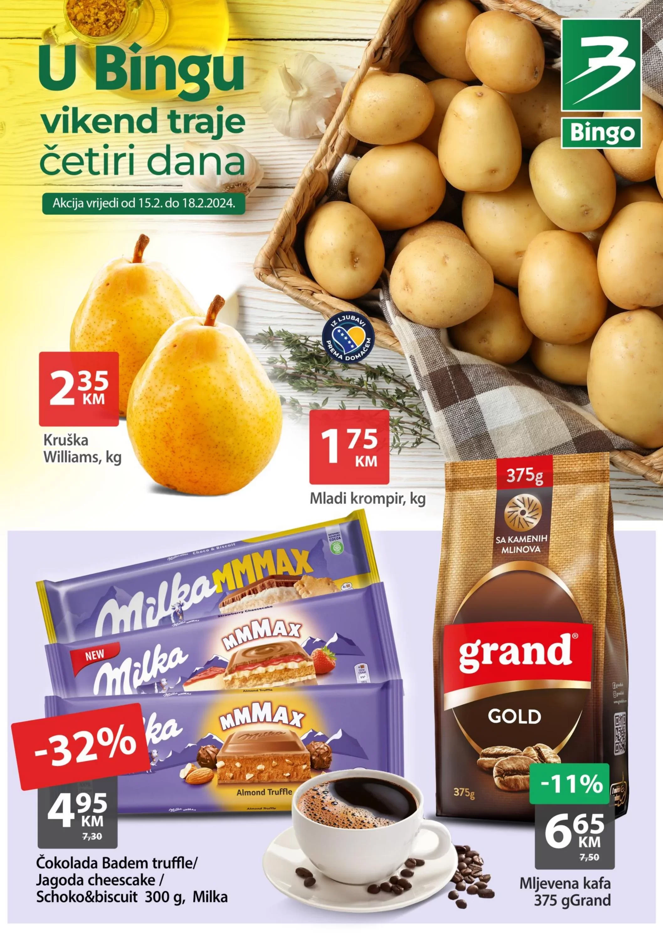 Bingo vikend akcija 15-18.2.2024.