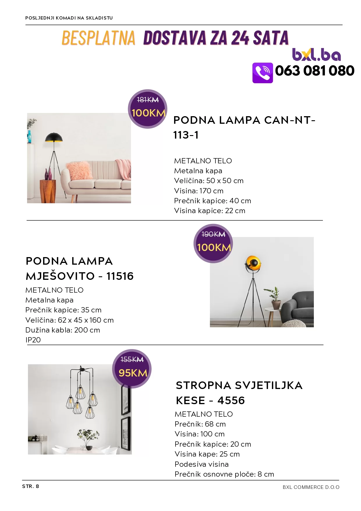 BXL Katalog ⇢ SVE ZA VAŠ DOM SEZONSKO SNIŽENJE