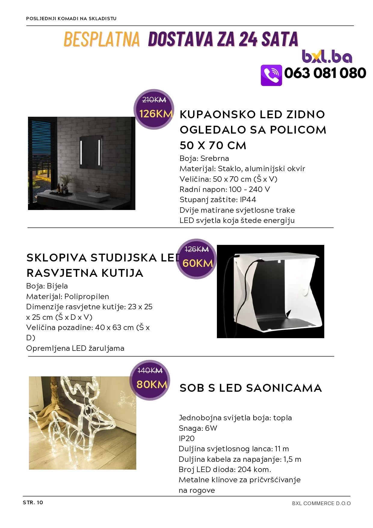 BXL Katalog ⇢ SVE ZA VAŠ DOM SEZONSKO SNIŽENJE